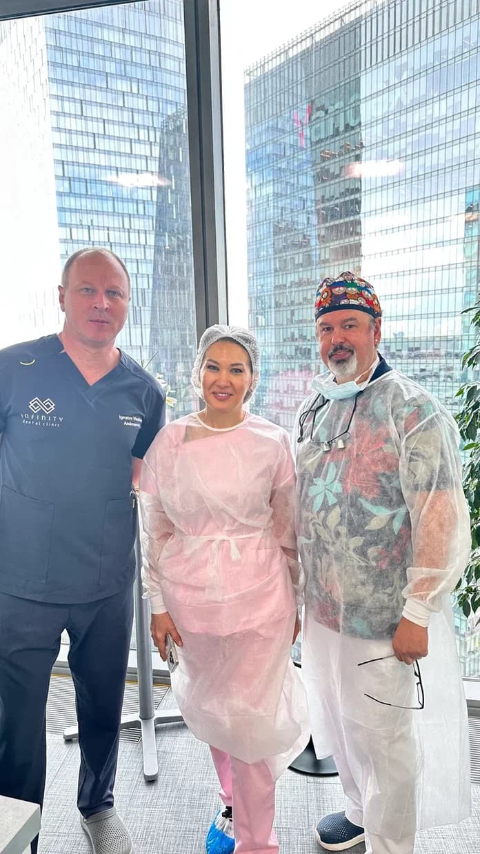 В работе - процесс обучения