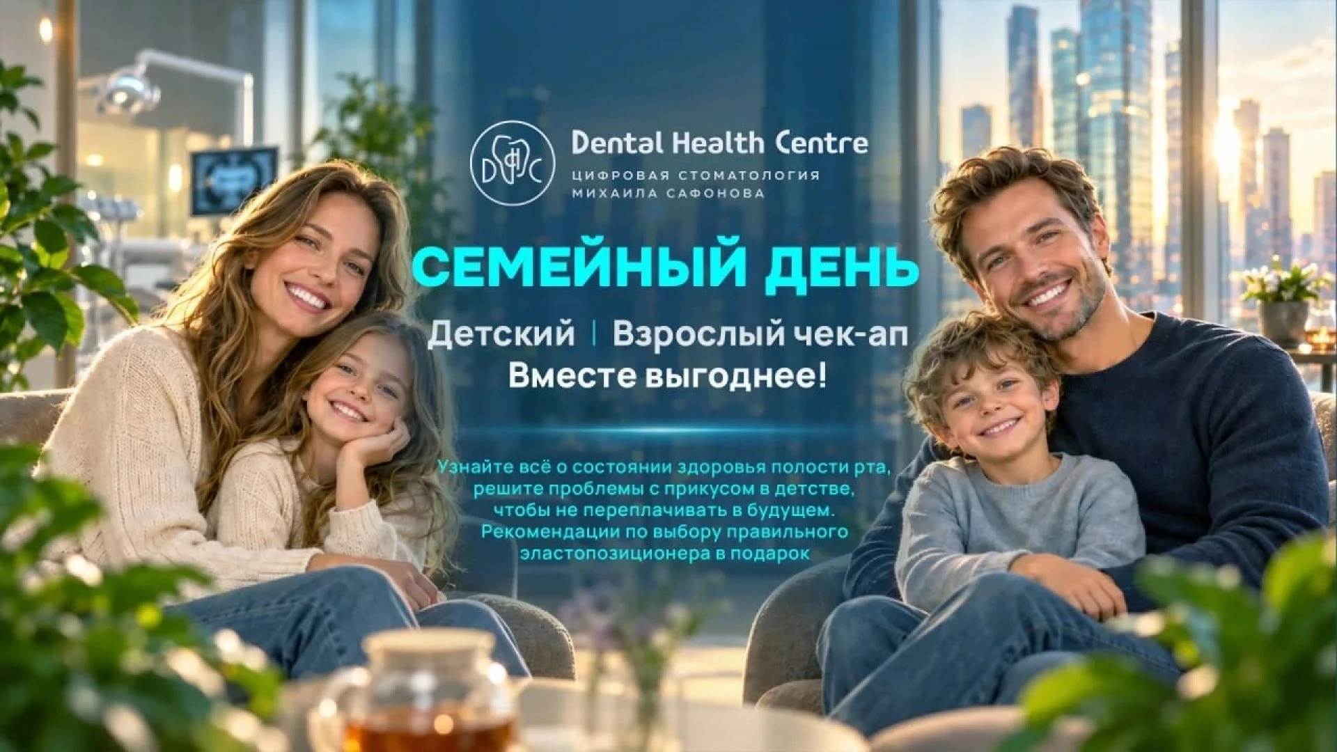 Семейный день DHC: детский и взрослый чек-ап